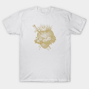 Immaculate Heart of Mary (Gold) T-Shirt